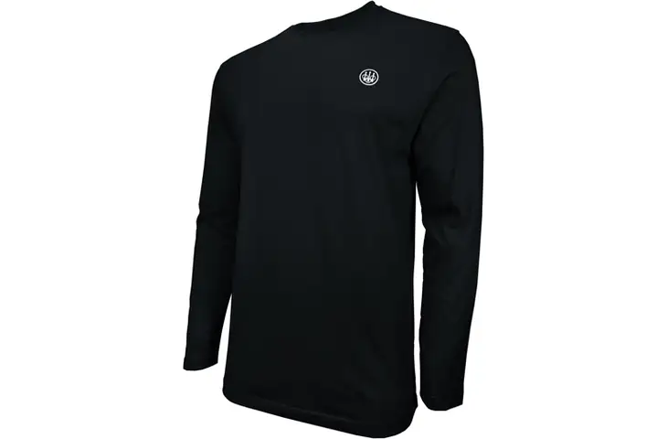 Beretta T-shirt Long Sleeve Usa Logo X-large Black - Men's